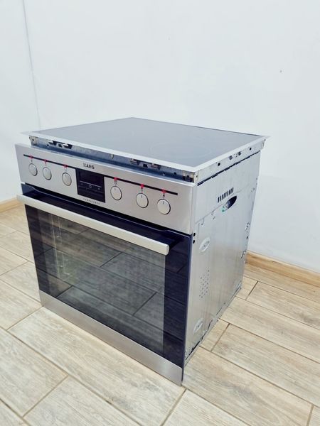 Електродуховка з варильною поверхнею AEG HE604062XB 7000w sn 62077113 000039418 фото