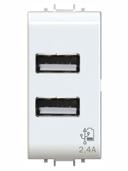 Роз'єм USB на 2 виходи 2.4A новий LPNHE535617032 26д 000027646 фото