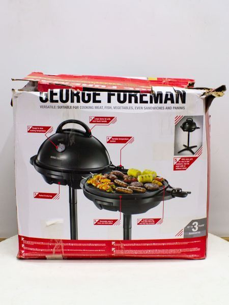 Гриль електричний на ніжці George Foreman 22460 56 2400w sn 00821TU LPNHK067155014 101ф 000031222 фото