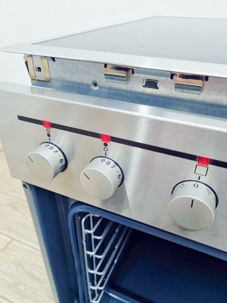 Електродуховка з варильною поверхнею AEG HE604062XB 7000w sn 62077113 000039418 фото