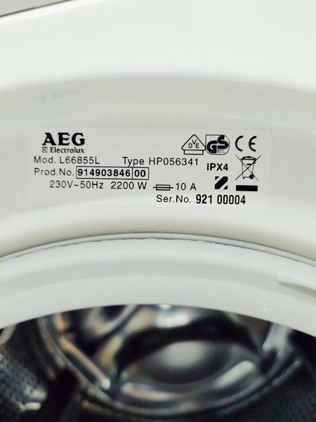Стиральная машина AEG L66855L 000035556 фото