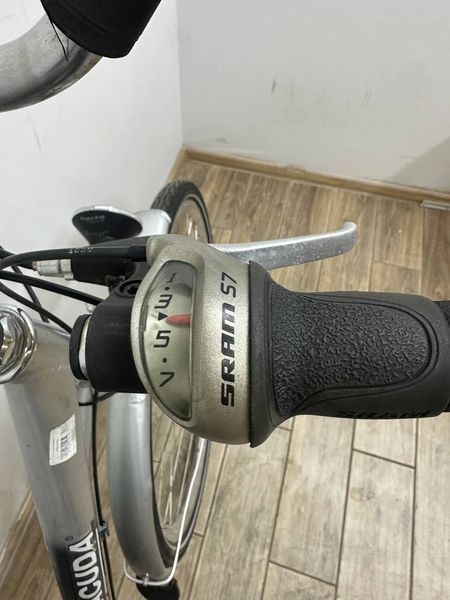 Велосипед 28 Barracuda Alu Citi Line дамка серо синий алюм 000053247 фото