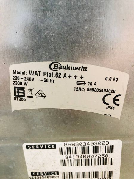Стиральная машина вертикальная Bauknecht WAT Plat 62 000031374 фото