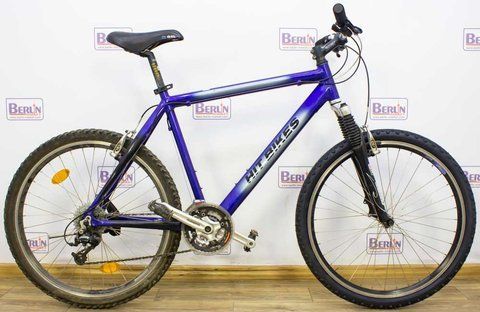 Велосипед 26 Hit Bikes гірський синій алюм 000006551 фото
