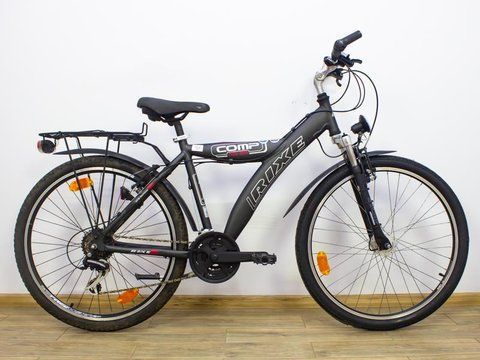 Велосипед 26 Rixe Comp гірський чорний алюміній 000019465 фото