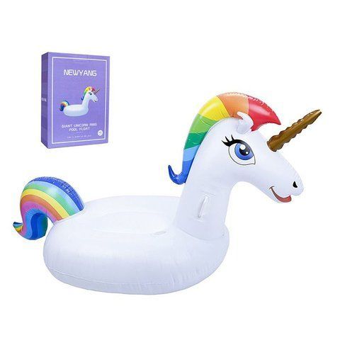 Надувний пліт NEWYANG Unicorn Inflatable Pool Float нова LPNHE136415606 000010086 фото