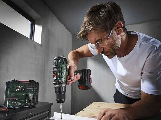 Шуруповерт дрель аккумуляторный Parkside PABS 20 LI G8 20V