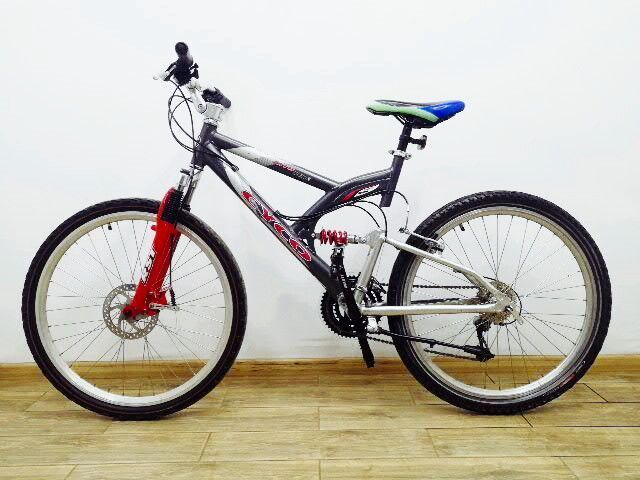 Велосипед 26 Cyco MTB Bike двопідвіс сірий алюм 000034779 фото