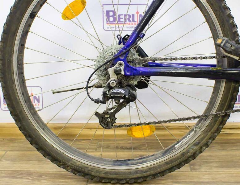 Велосипед 26 Hit Bikes гірський синій алюм 000006551 фото