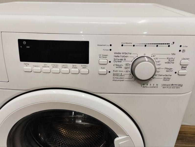 Стиральная машина Bauknecht WA Plus 622 Slim 2300W 6кг sn 858351303000 000049443 фото