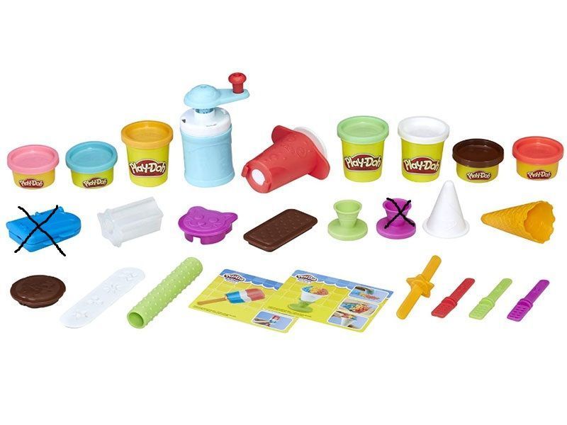 Ігровий набір пластиліну Play Doh E0042EU4 новий (не комплект) LPNHE522114449 15е 000028169 фото