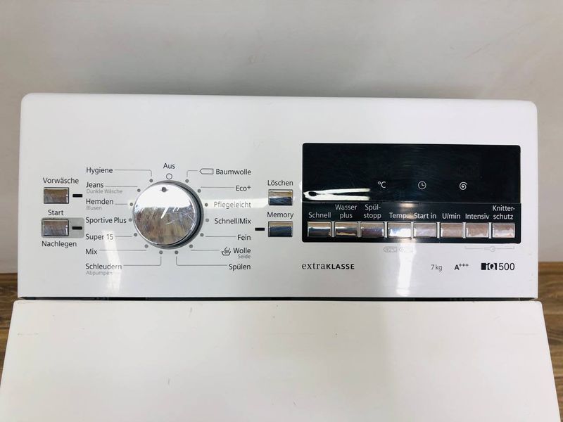 Пральна машина вертикальна Siemens IQ500 WP12T497 01 1200 об 7 кг 2100w sn 9810 000465 000039591 фото
