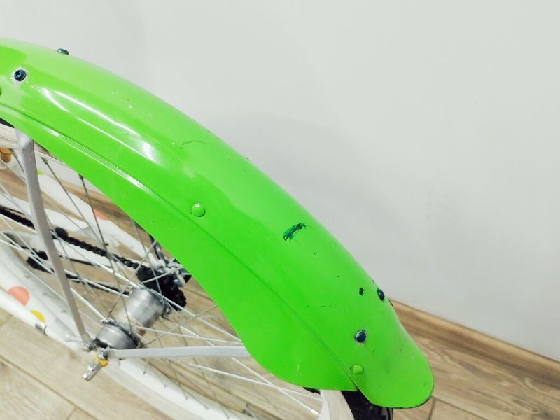 Велосипед 26 KS Cycling DotsBike підлітковий білий хром 000039827 фото