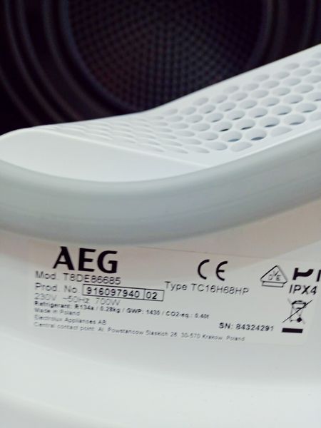 Сушильная машина AEG 8000 Series T8DE86685 000042773 фото