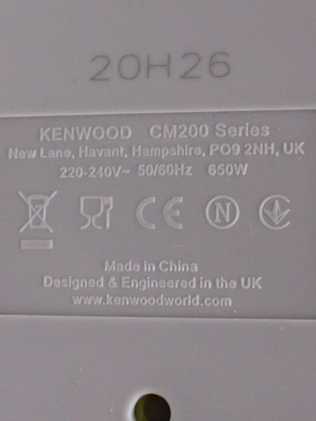 Кавоварка краплинна Kenwood CM200 650w сток LPNHE549830118 23е 000026956 фото
