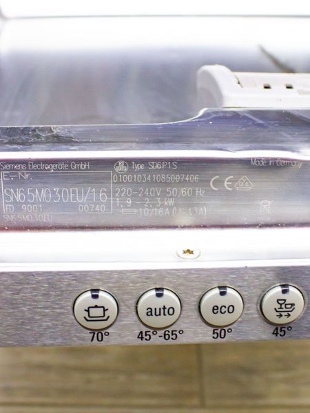 Посудомийна машина Siemens SN65M030EU 16 2300w 12 персон sn 9001 00740 000031484 фото