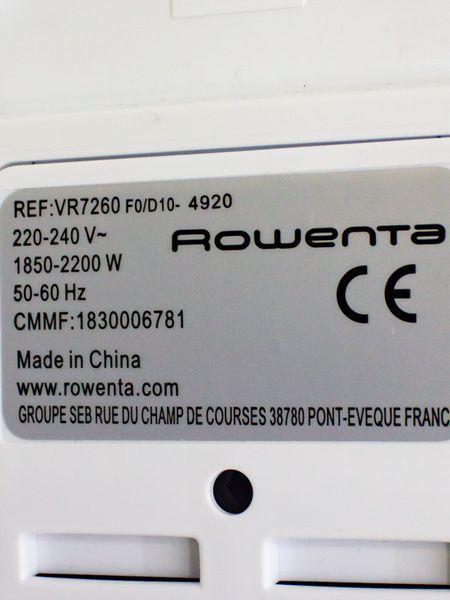 Парогенератор Rowenta VR7260 2200w продам LPNHE529460845 75е 000026550 фото