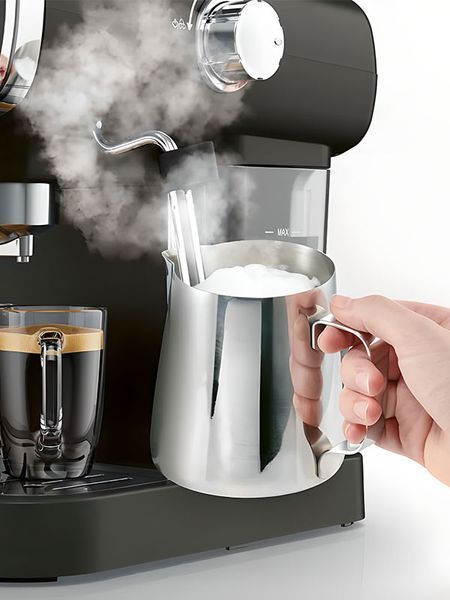 Кофеварка рожковая SilverCrest SEM 1050 B1 1050w Black 000040667 фото