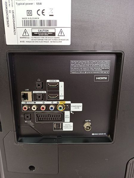 ТБ 40 Samsung UE40EH5450 Full HD Smart TV 87w sn Z9XM3SDC507843V 000040703 фото