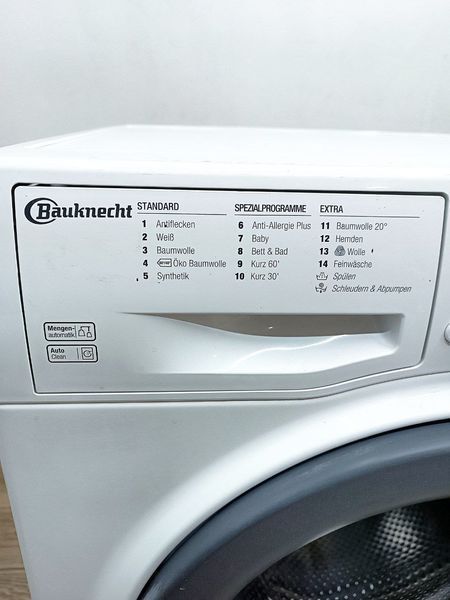 Стиральная машина Bauknecht EW7F4 1850W sn 561902035237 000046256 фото