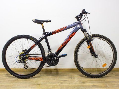 Велосипед 26 Scott Voltage гірський чорно-сірий алюміній 000028811 фото