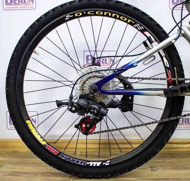 26 Oconnor Bike4u двухподвес белосиний алюминий 000012872 фото