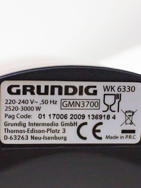 Электрочайник Grundig WK 6330 000027205 фото