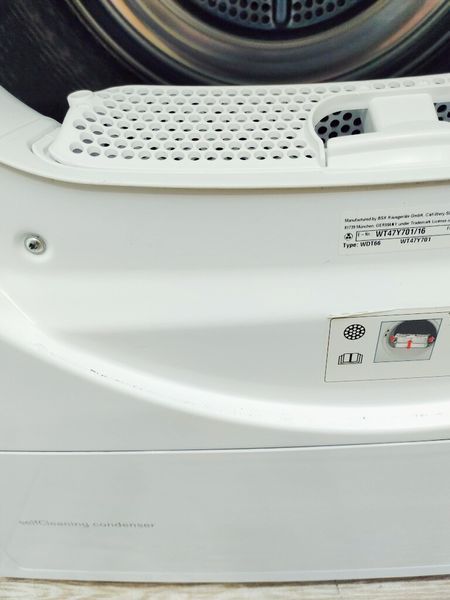 Сушильна машина Siemens IQ800 WT47Y701 16 1000w 8 кг sn 9505 201396 000040574 фото