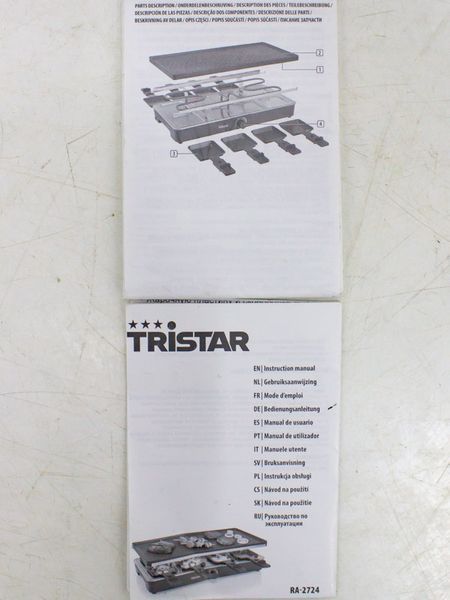 Гриль электрический раклетный Tristar RA 2724 000030980 фото