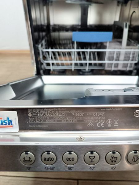 Посудомоечная машина Bosch SMV68N20 EU 2400W 12ком sn 9607 000049432 фото
