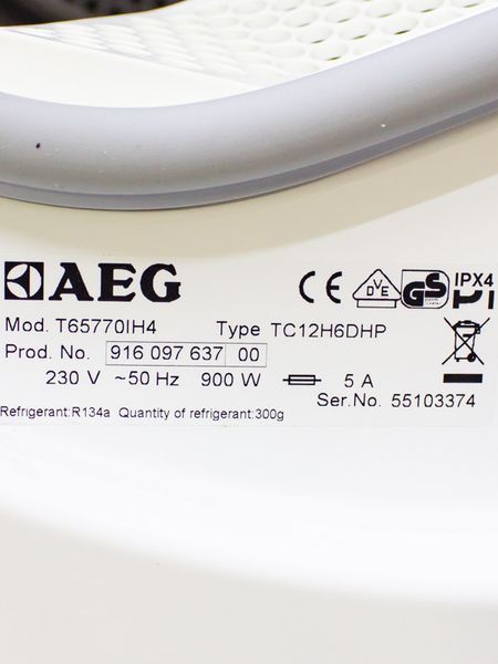 Сушильная машина AEG T65770IH4 000024667 фото