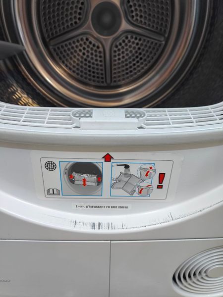 Сушильна машина Siemens WT46W56217 1000W 7kg sn 9302200818 000050711 фото