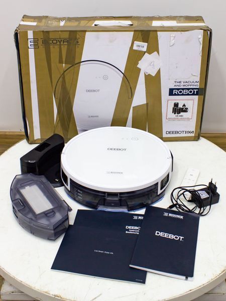 Пилосос робот Ecovacs Deebot 605 DO3G 02 сток LPNHK360223328 185е 000020728 фото