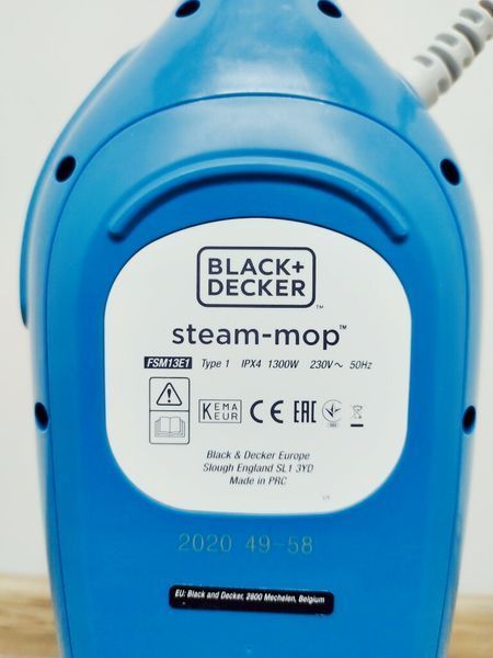 Парошвабра Black Decker FSM13E1 000033188 фото