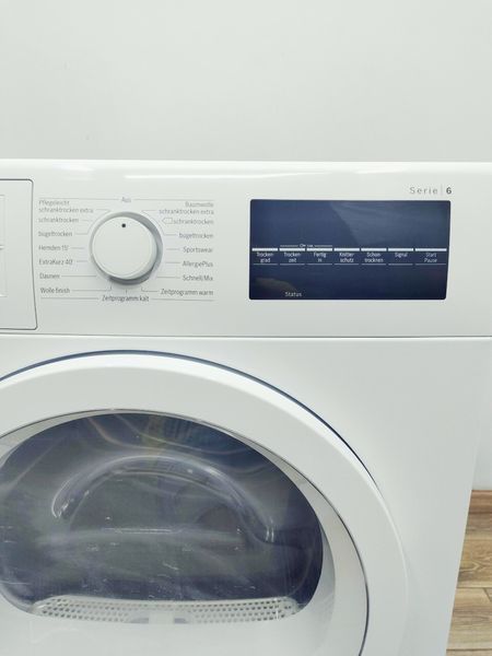 Сушильна машина Bosch Serie6 WTG86400 08 2800w 7 кг sn 9906 201795 000031750 фото
