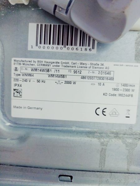Стиральная машина Siemens IQ700 WM14W5B1 11 000042351 фото