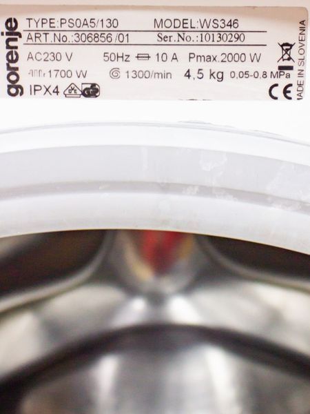 Стиральная машина Gorenje WS346 000031350 фото