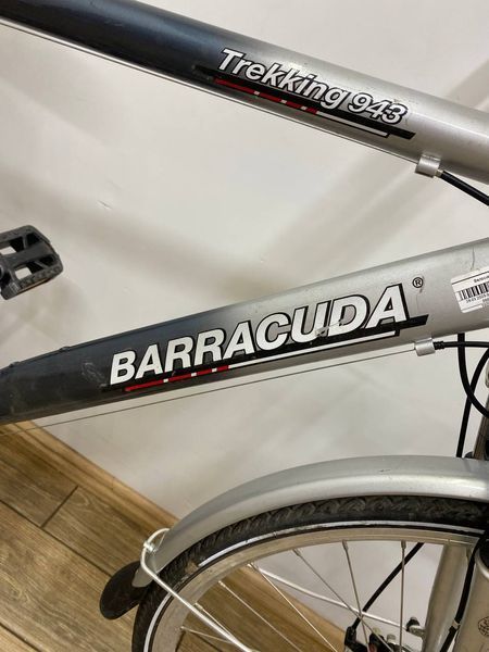Велосипед 28 Barracuda дорожный изумрудно белый алюм 000047790 фото