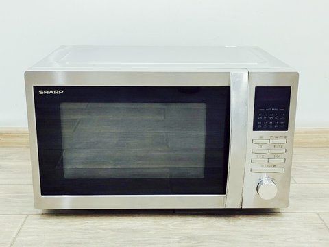 Мікрохвильова піч Sharp R 822STWE 1450w гриль 1100w sn 181001332102220178_номер 64_125 партія 2 000040133 фото