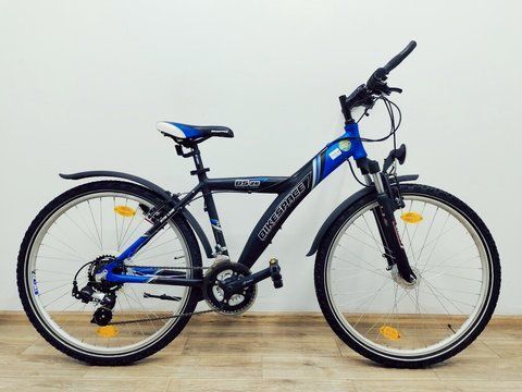 Велосипед 26 BikeSpace BS гірський сіро-синій алюм 000038603 фото