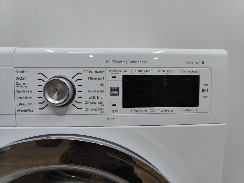 Сушильна машина Bosch Serie 8 WTW845W0 1000W 8кг sn 01539 000051966 фото