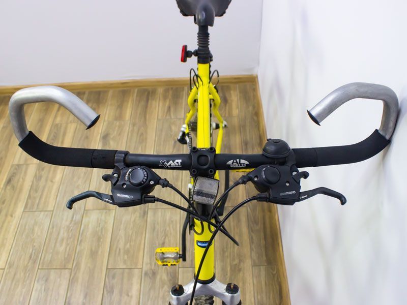 Горный велосипед 26 Decathlon Rockrider желтый сталь 000019072 фото