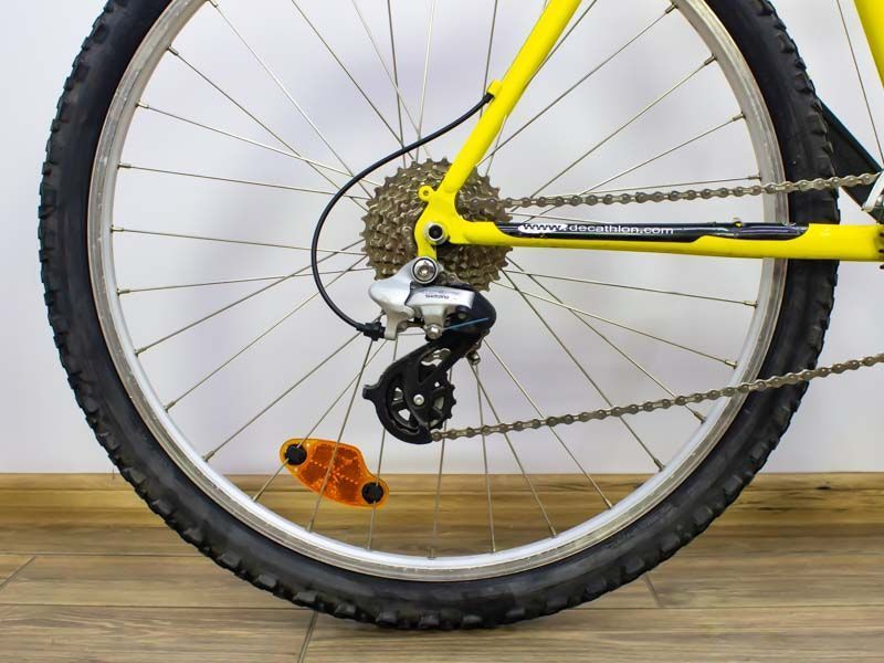 Горный велосипед 26 Decathlon Rockrider желтый сталь 000019072 фото