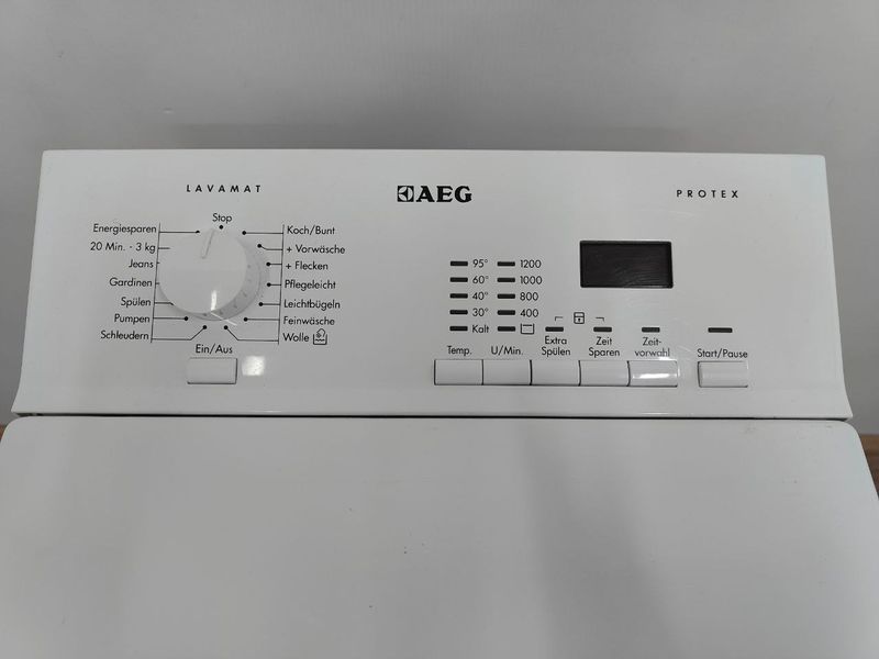 Пральна машина вертикальна AEG L60260TL 2200W 6кг sn 22900166 000051133 фото