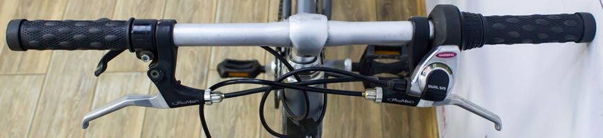 Велосипед 26 Rixe Overdrive 200 sport Y-рама гірський сірий алюміній 000017121 фото