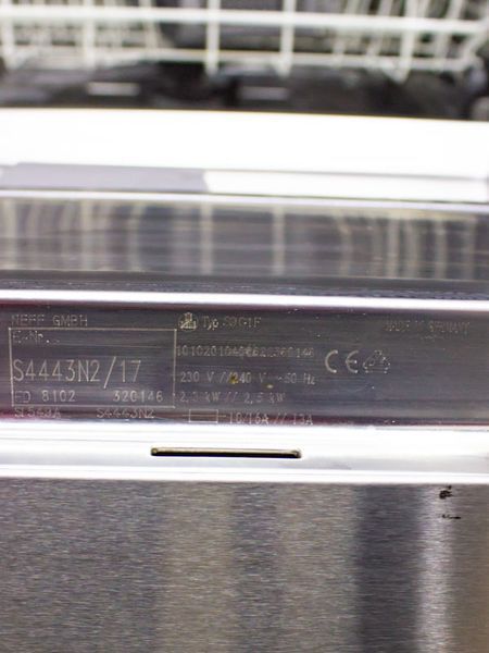 Посудомийна машина Neff S4443N2 17 2500w 12 персон sn 8102 320146 000031513 фото