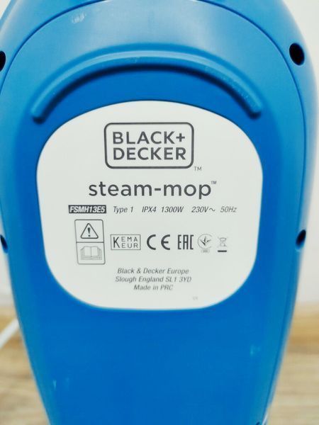 Парова швабра Black Decker FSMH13E5 1300w 000033224 фото