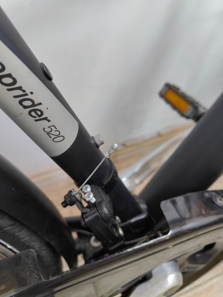 Велосипед 28 BTWIN дорожній чорний алюм 000047793 фото