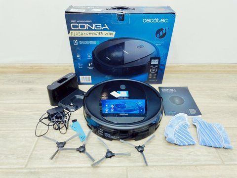 Пилосос робот Cecotec Conga Flash Connected Vital 05793 2600 mAh sn 057932207807858 000043164 фото
