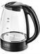 Электрочайник First FA 5404 1 BA 2200w 1700мл Black 000045131 фото 3